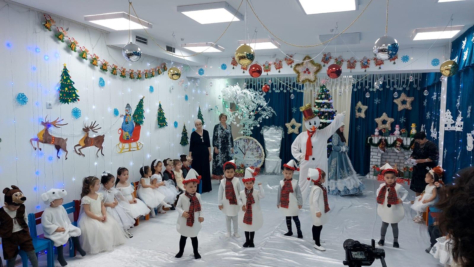 "Қысқы ертегінің сиқыры "Жаңа жыл мерекесіне арналған ертеңгілік ортанғы "Звёздочка" топ Тәрбиеші:Ташметова Г.А.